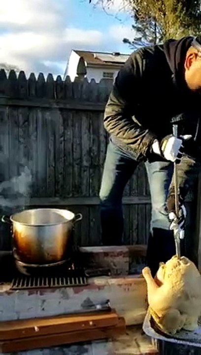 Deep Fried Thanksgiving Turkey Fail