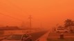 Massive Dust Storm Hits Neighborhood In Victoria Turning Sky Into Red