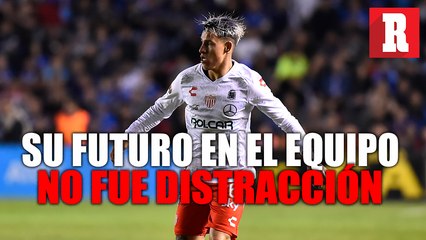 Cristian Calderón niega que los rumores sobre su futuro en Necaxa afectaran su desempeño