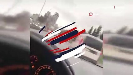 Trafikte korku saçıp sosyal medyada paylaştılar