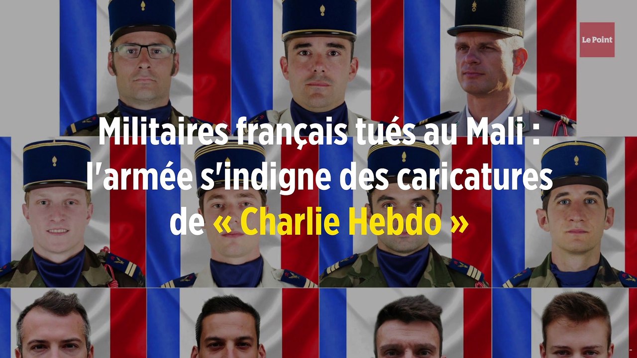 Militaires français tués au Mali : l'armée s'indigne des caricatures de « Charlie Hebdo »