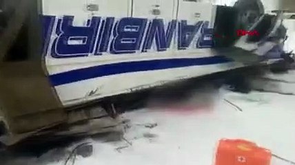 Rusya’da yolcu otobüsü köprüden uçtu: 10 ölü, 5 yaralı