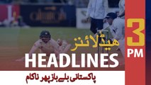 ARYNEWS HEADLINES | Pakistani batting fails again | 2 PM | 1ST DEC 2019