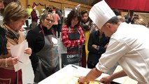 Concours d’œuvres chocolatées et atelier bûches au marché de Noël