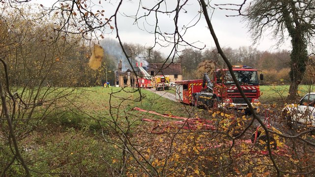 Deux enfants mort dans un incendie dans l’Orne: le SMUR sur les lieux