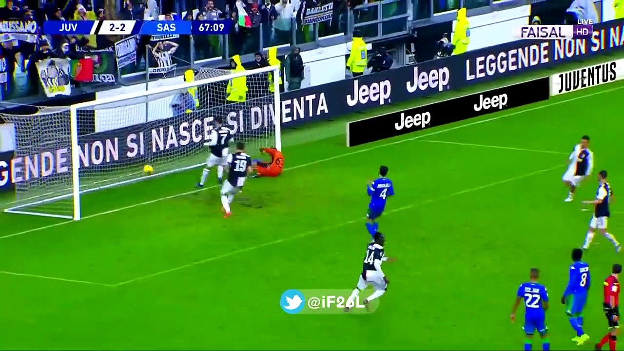 Cristiano Ronaldo Scores, but Sassuolo Hold Juventus to 2-2 Draw in Serie A