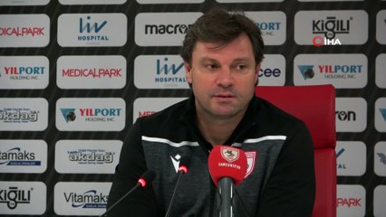 Samsunspor - Sarıyer maçının ardından