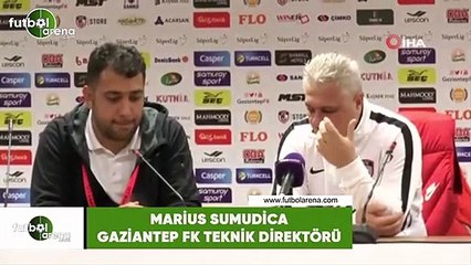 Marius Sumudica: "Mağlubiyeti hak etmedik"