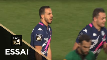 TOP 14 - Essai Kylan HAMDAOUI (SFP) - Brive - Paris - J10 - Saison 2019/2020