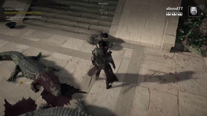 أساسنز كريد أوريجنز (Assassin's Creed: Origins) وش قاعد يسوي تحت الأرض ؟ هههههه