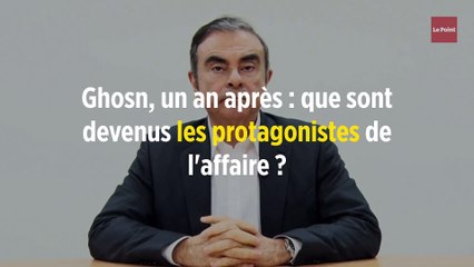 Ghosn, un an après : que sont devenus les protagonistes de l'affaire ?