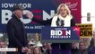 Biden Bizarrely Nibbles On Wife Jill's Finger At Campaign Event