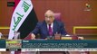 Consejo de Ministros de Irak aprueba renuncia del primer ministro