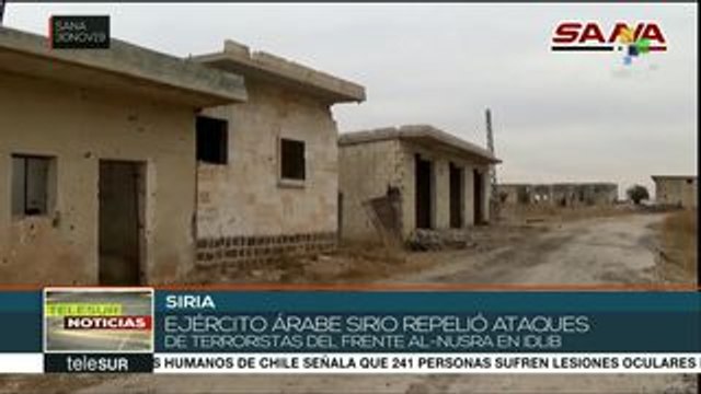 Siria: ejército árabe-sirio repele ataque del frente Al-Nusra en Idlib