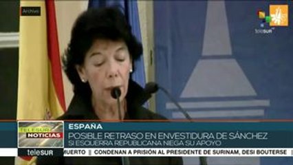 España: posible retraso de investidura de Pedro Sánchez