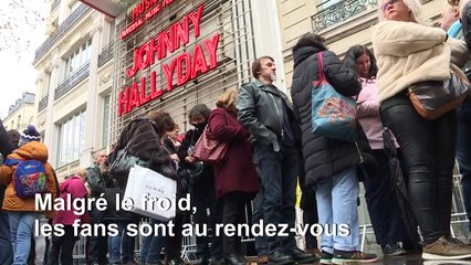 "Il nous manque": hommage à Johnny Hallyday à l'Olympia, deux ans après