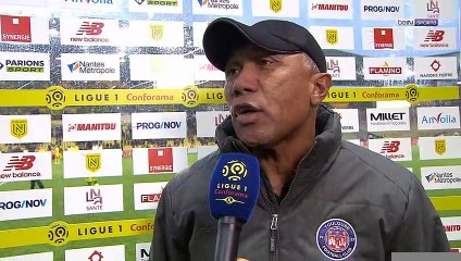 Toulouse / Antoine Kombouaré : "L'arbitre, supporter des Nantais..."