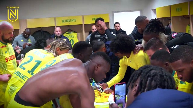 FCN - TFC : la joie du vestiaire