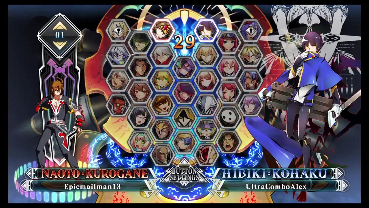 BlazBlue Central Fiction- Epicmailman vs UltraComboAlex