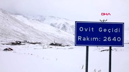 Rize doğu karadeniz'de kar etkili oluyor