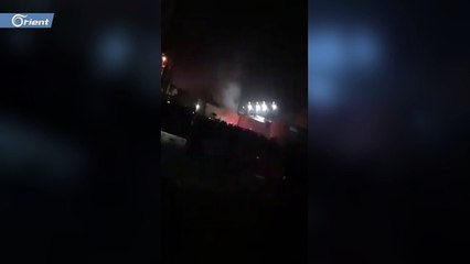 للمرة الثانية.. العراقيون يحرقون قنصلية إيران في النجف