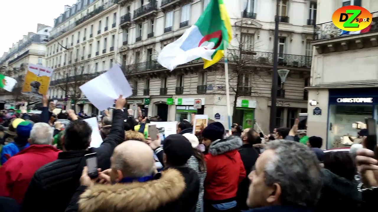 Algérie_Hirak_Aujourd'hui_Mardi_41_Marche_Paris_République