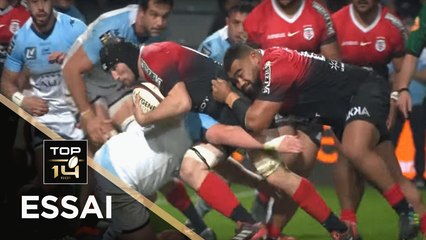 TOP 14 - Essai Paulo TAFILI (ST) - Toulouse - Bayonne - J10 - Saison 2019/2020