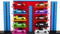 Fun Cars Parking Learn Colors With Street Vehicles Toys