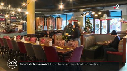 Grèves : les entreprises se réorganisent