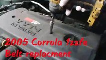 2003-2006 Corrola belt replacment  1zzfe engine