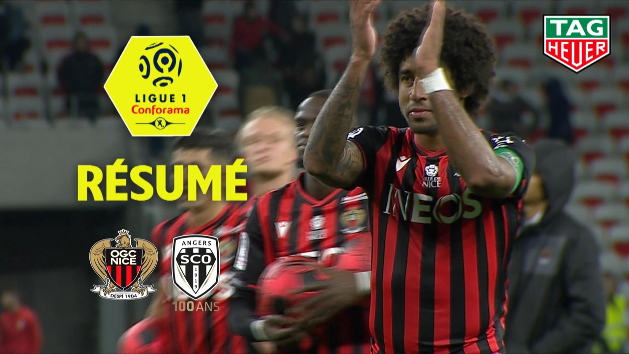 OGC Nice - Angers SCO (3-1)  - Résumé - (OGCN-SCO) / 2019-20