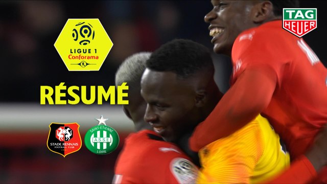 Stade Rennais FC - AS Saint-Etienne (2-1) - Résumé - (SRFC-ASSE) / 2019-20