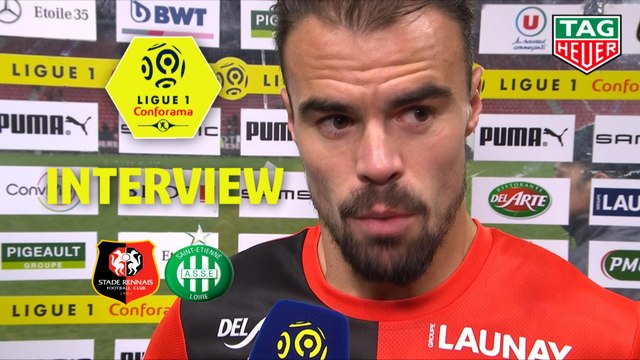 Interview de fin de match : Stade Rennais FC - AS Saint-Etienne (2-1) - Résumé - (SRFC-ASSE) / 2019-20