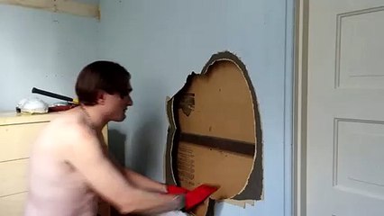 Demolishing a Wall with No Studs