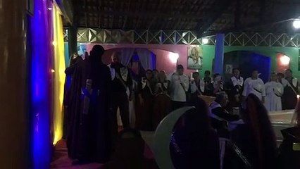 Bênção do ministro no Alzan do Amanhecer(01/12/2019)