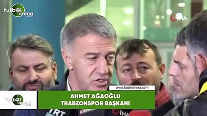 Ahmet Ağaoğlu: "Hakem iyi maç yönetti"