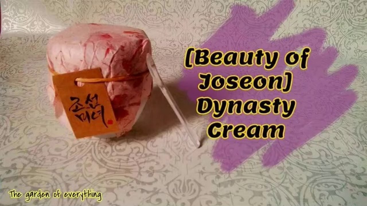 BEAUTY OF JOSEON Dynasty Cream