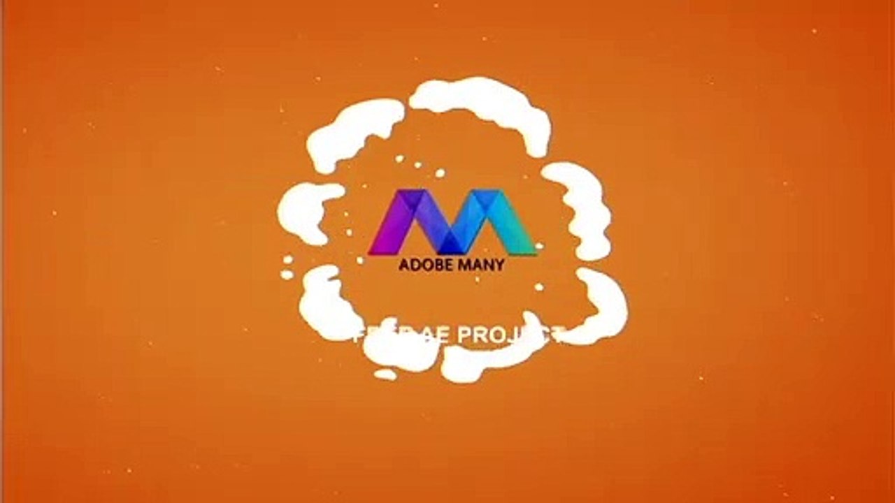 Adobe After Effects Template  Dynamic Liquid Logo