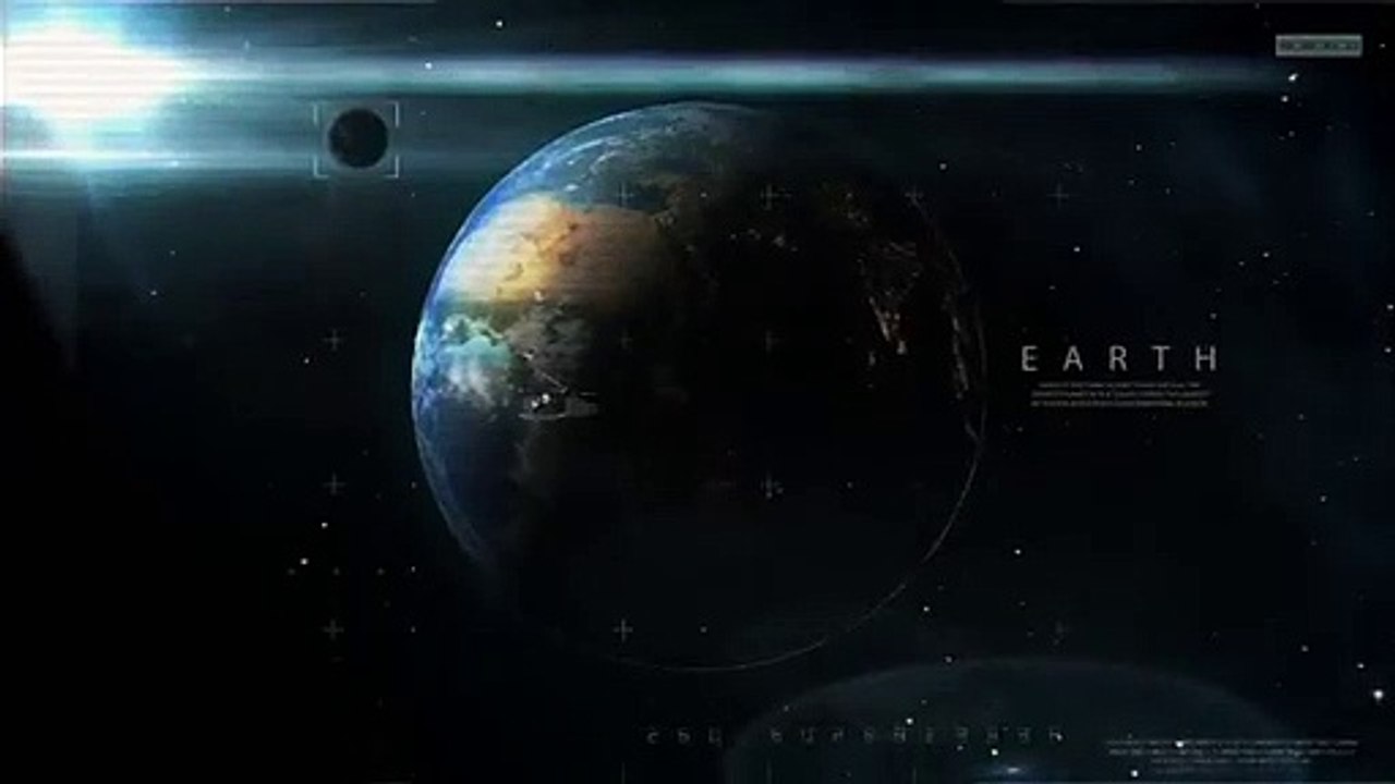Adobe After Effects Template Earth Cosmo Logo