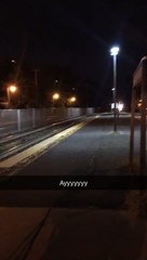 An NJT Deadhead flying through Maplewood