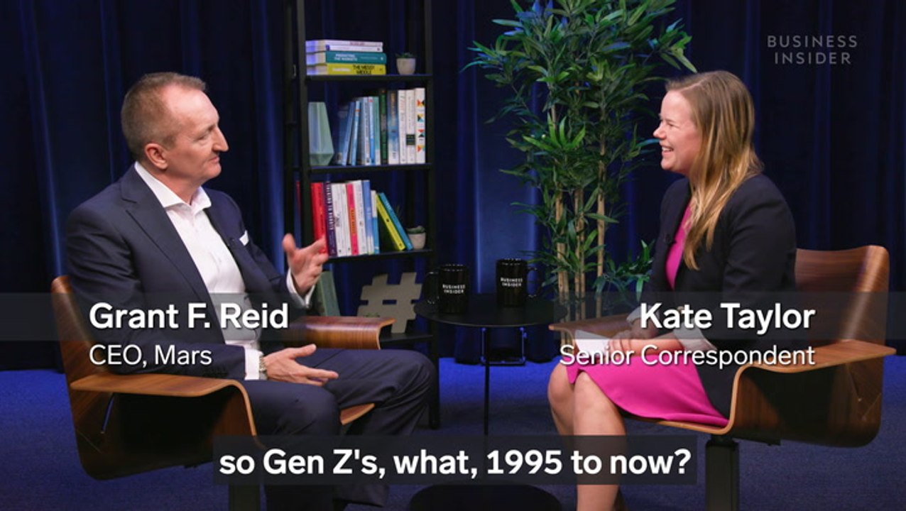 Mars CEO explains how Gen Z is transforming the $35 billion company's workplace