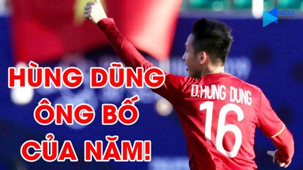 "Ông bố của năm" Hùng Dũng vs U22 Lào | Bàn thắng đặc biệt - món quà đầu đời cho con trai đầu lòng | NEXT SPORTS