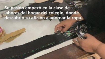 Vivir de los vestidos de danza del vientre junto a la Ciudad de los Muertos