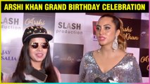 Dhinchak Pooja Enjoying At Birthday Party of Ex-Bigg Boss Contestant Arshi Khan