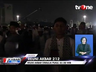 Imam Palestina Pimpin Salat Tahajud di Reuni Akbar 212