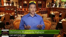 Christini's Ristorante Italiano OrlandoExceptionalFive Star Review by Mario Gonzalez