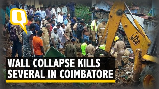 At least 15 Dead After Wall Collapses in Coimbatore Village, Tamil Nadu