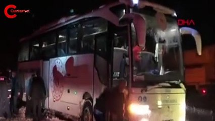 Ampute futbol takımına kar engeli!