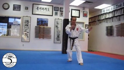 Taekwondo Poomsae Taegeuk 6 Jang