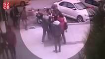 Minibüs şoförünün iki kız kardeşe saldırısı böyle görüntülendi